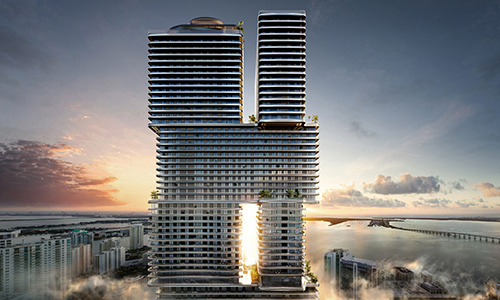 Edificio Mercedes Benz Places Miami