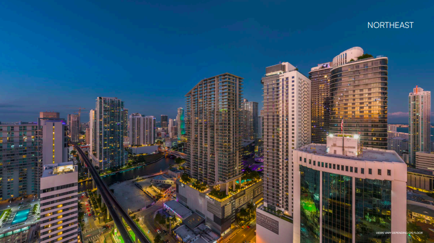 One Twenty Brickell Residences en el centro de Miami Florida One Twenty Brickell Residences en el centro de Miami Florida